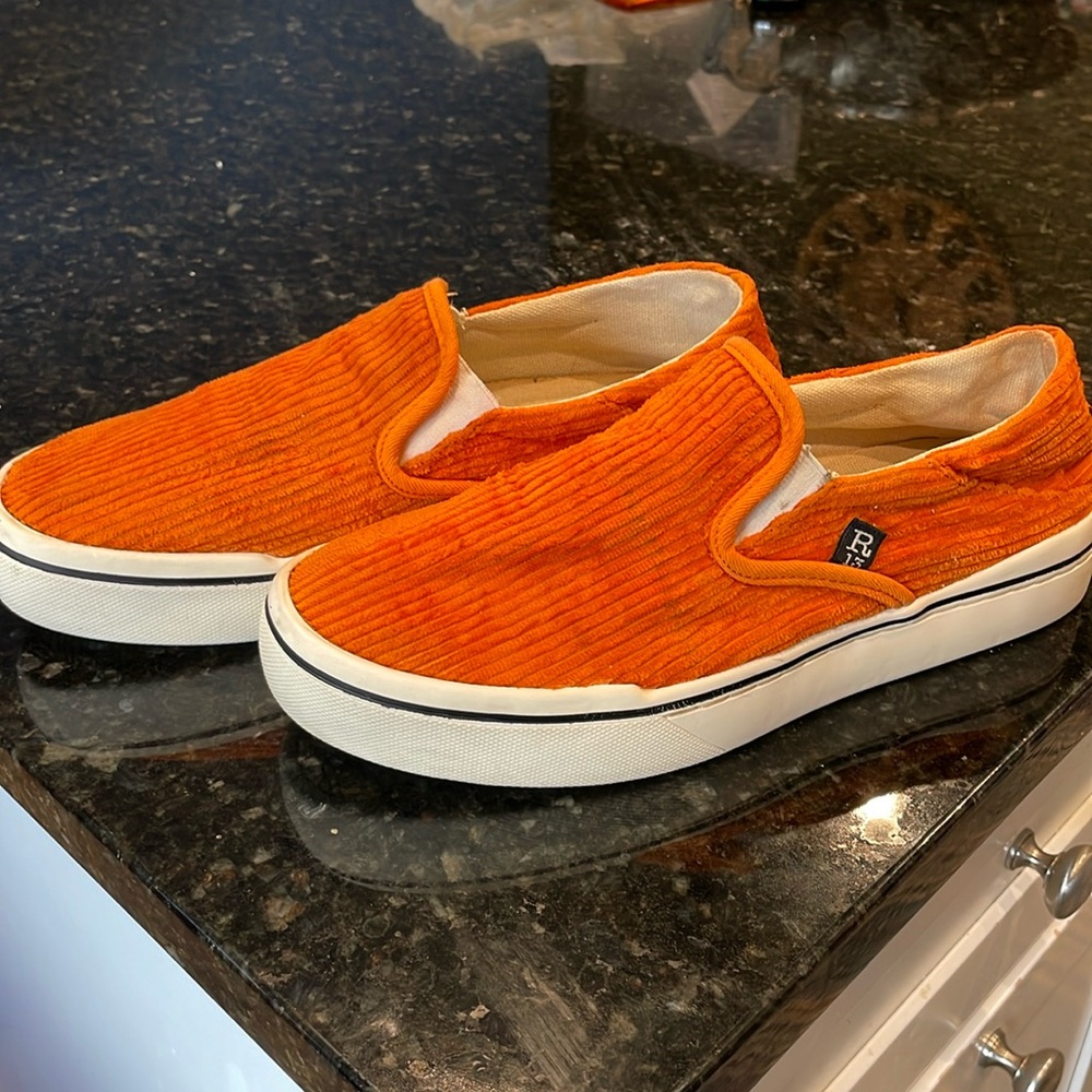 R13 corduroy sneakers